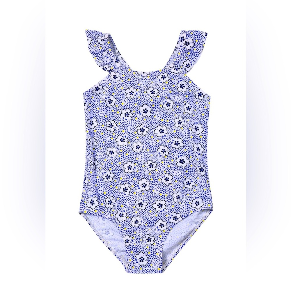 One piece 2T – 3T toddler bathing suit with belt
